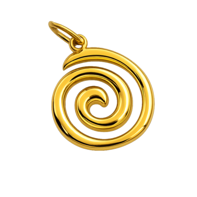 Jumbo Swirl Charm – Carins Jewellery Design