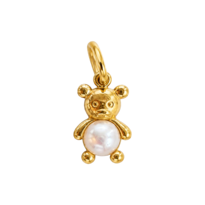 Tiny Teddy Bear Charm – Carins Jewellery Design
