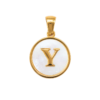 Mother of Pearl Letter Y Charm – Carins Jewellery Design