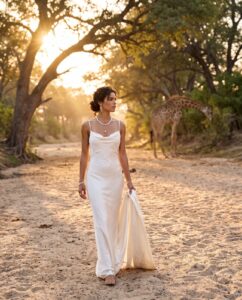 Bushveld safari-style bridal pearl jewellery, Sabie Sands Wedding Pearl Collection by Carin's Jewellery Design, image 1