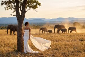 Bushveld safari-style bridal pearl jewellery, Sabie Sands Wedding Pearl Collection by Carin's Jewellery Design, image 19