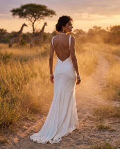Bushveld safari-style bridal pearl jewellery, Sabie Sands Wedding Pearl Collection by Carin's Jewellery Design, image 23