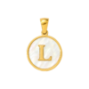 Mother of Pearl Letter L Charm – Carins Jewellery Design