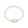 Pearl Charm Bracelet with Carabiner Clasp – Carins Jewellery Design