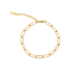 Textured Paperclip Charm Bracelet – Carins Jewellery Design
