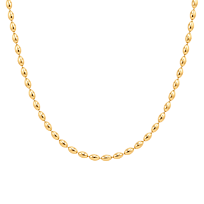 Rice Bead Chain Necklace – Carins Jewellery Design