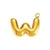 Bubble Letter W Charm – Carins Jewellery Design
