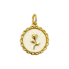Rose Medallion Charm – Carins Jewellery Design