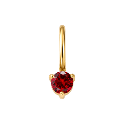 January Birthstone Drop Charm – Carins Jewellery Design
