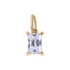 April Radiant Birthstone Charm – Carins Jewellery Design