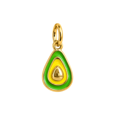 Enamel Avocado Charm – Carins Jewellery Design