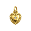 Beaded Heart with Stone Charm – Carins Jewellery Design
