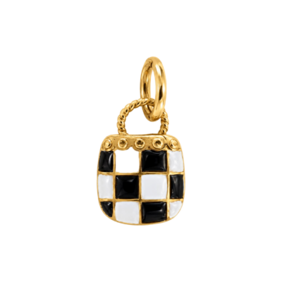 Checkered Bag Charm – Carins Jewellery Design