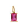 July Radiant Birthstone Charm – Carins Jewellery Design