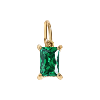 May Radiant Birthstone Charm – Carins Jewellery Design
