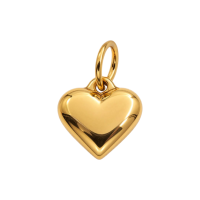 Puffy Heart Charm – Carins Jewellery Design