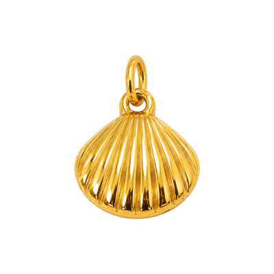 Small Plain Clam Shell Charm – Carins Jewellery Design