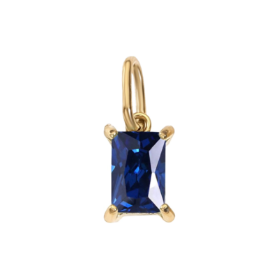 September Radiant Birthstone Charm – Carins Jewellery Design